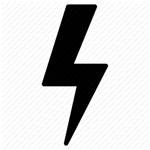 Bolt, Electricity, Flash, Lighting, Weather Icon