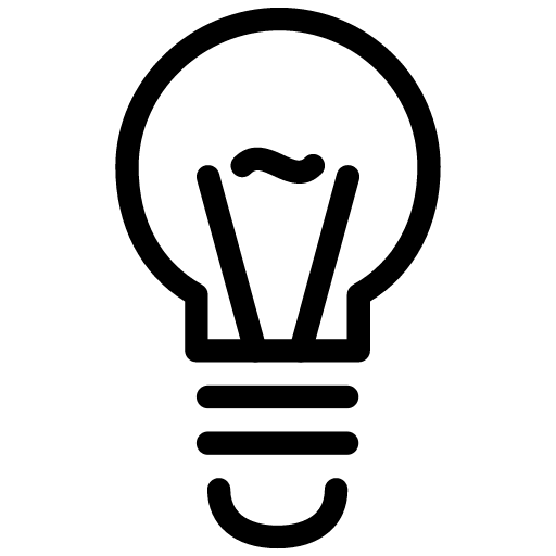 Light Bulb Icon Transparent Png Clipart Free Download