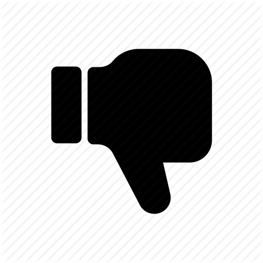 Dislike, Down, Like, Not, Thumb, Thumbs Icon