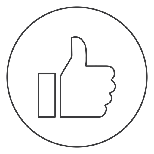 Hand Like Ok Thumb Sign Icon