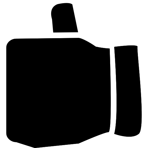 Like Hand Gesture Silhouette Png Icon