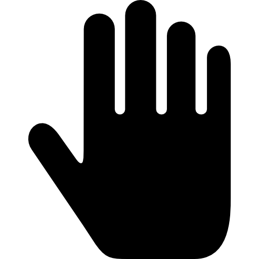 Palm Of The Hand Icon Art Studio Freepik