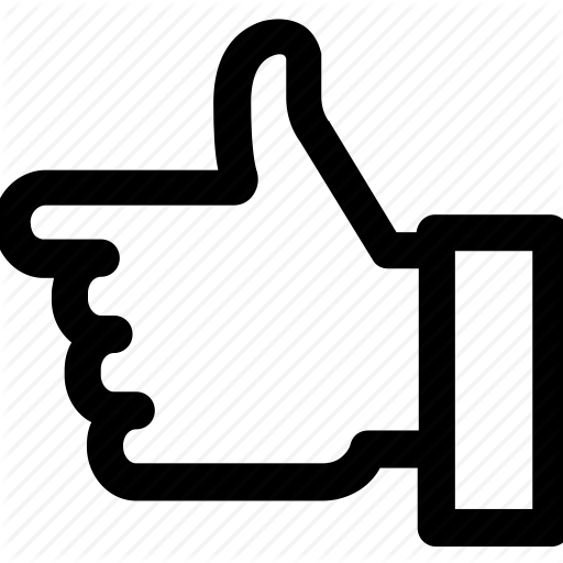 Hand, Left, Like, Thumb, Thumbs Up Icon