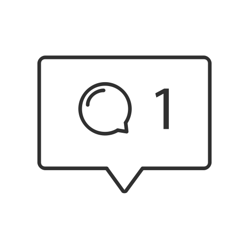 Comment, Instagram, Message, Notification Icon