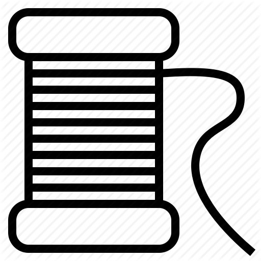 Cotton, Handicraft, Sewing, Stitch, Thread, Tools Icon