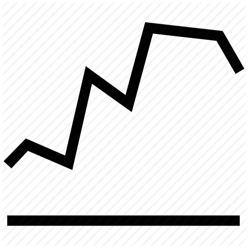 Line Graph Icon White Papers And Essays