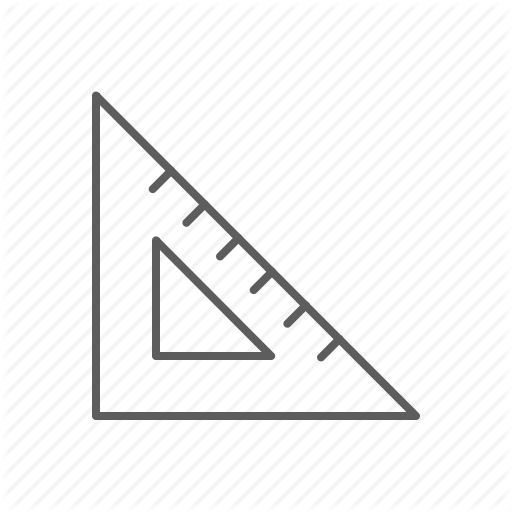 Creative, Creativity, Design, Draw, Ruler, Set Square Icon