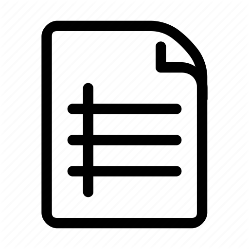 Book, Cover, Document, File, Lines Icon