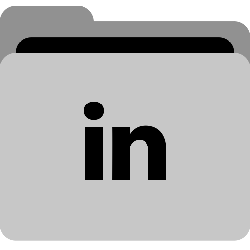 Storage, Linkedin, Social, Folder, App, Portfolio, Collection Icon