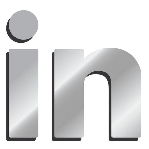 Linkedin Silver Icon