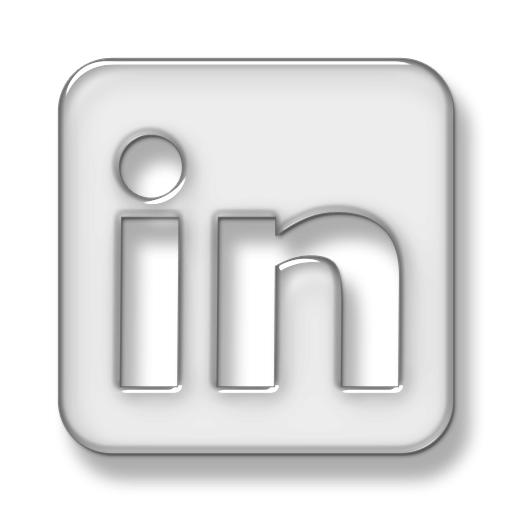 Temporary Transparent Glass Icon Social Media Logos