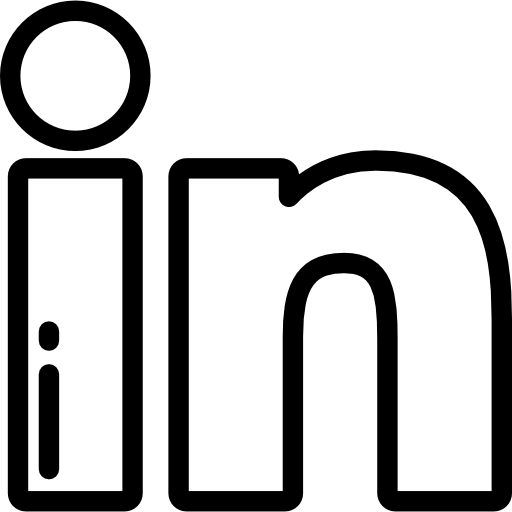 Social Media Linkedin Flat Icon