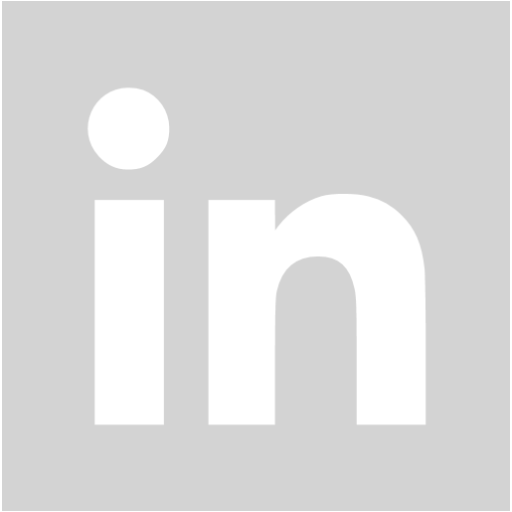 Light Gray Linkedin Icon