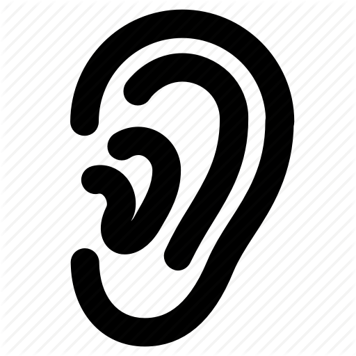 Ear, Hear, Listen Icon
