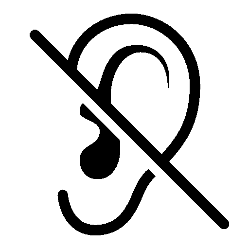 Very Basic Not Listen Icon Ios Iconset