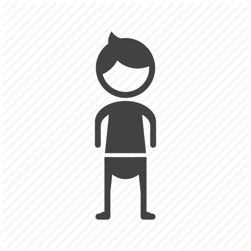 Boy, Child, Happy, Kid, Little, Standing, Young Icon