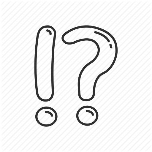 Problem Exclamation Point Icon Little Person