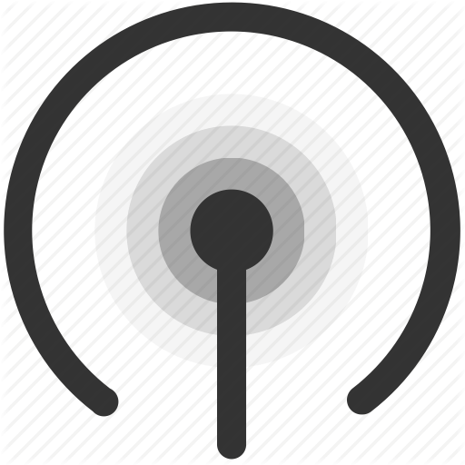 Broadcast, Live, Online, Signal Icon