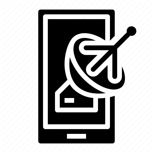 Broadcast, Live, Phone, Podcast, Transmission Icon