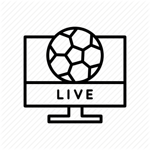 Football, Live, Monitor, Soccer, Stream, Tv Icon