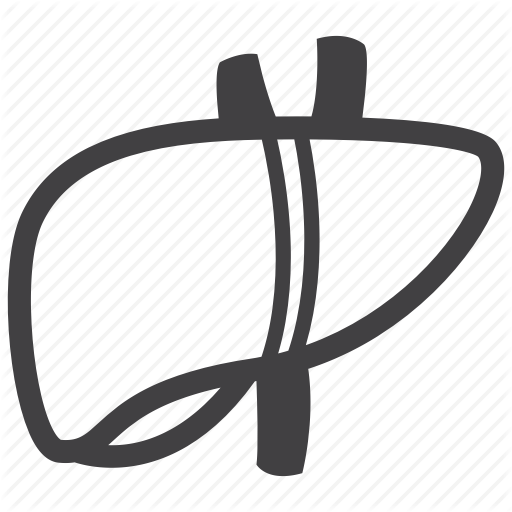 Anatomy, Detoxification, Hepatology, Liver Icon