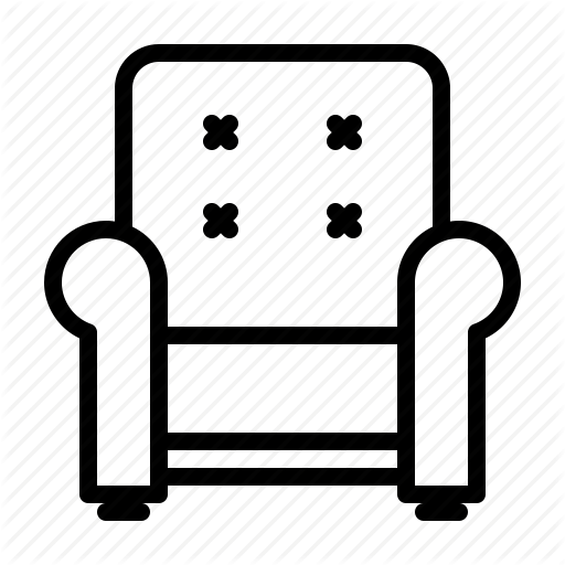 Chair, Furniture, Home, Housekeeping, Interior, Living Icon