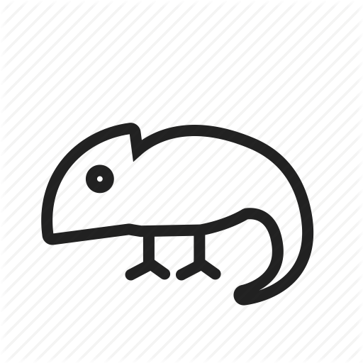 Animal, Chameleon, Green, Lizard, Pet, Reptile, Tail Icon