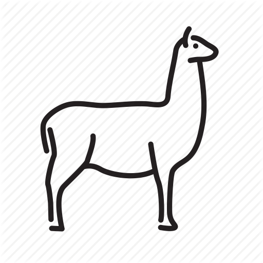 Animal, Animals, Llama, Mammal, Nature, Wildlife Icon