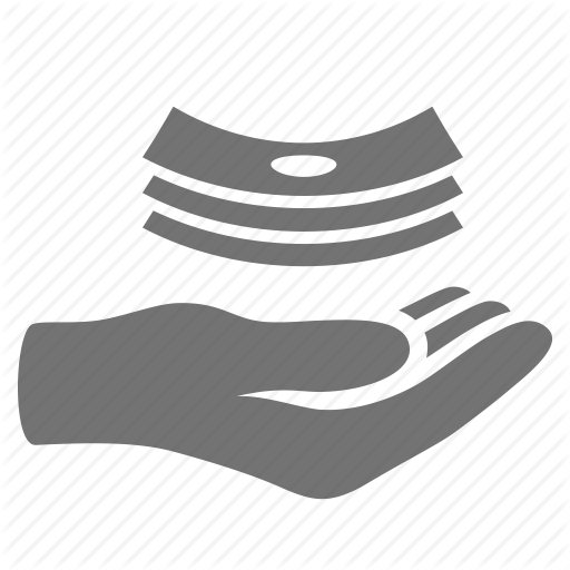 Donation, Give, Hand, Handout, Holding, Loan, Money, Payment Icon