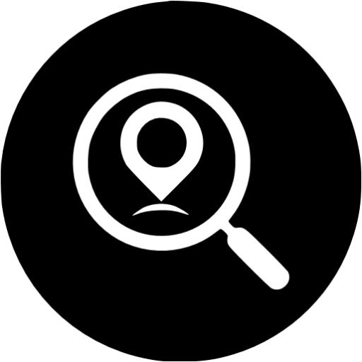 Black Local Seo Icon