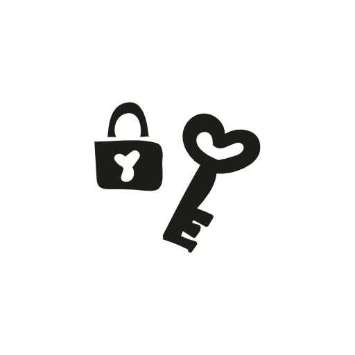 Lock And Key Icon at GetDrawings | Free download