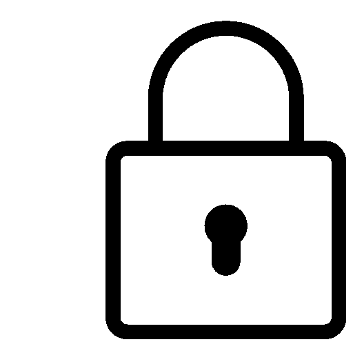 Very Basic Lock Icon Ios Iconset