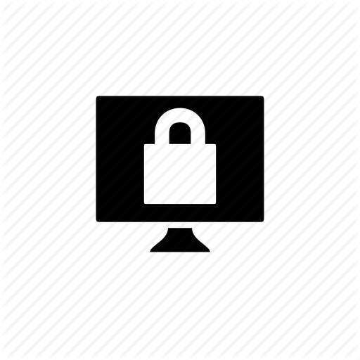 Computer, Device, Lock, Screen, Secure Icon