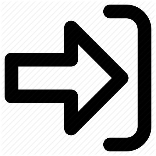 Exit, Log Off, Login, Logout Sign, Sign Out Icon