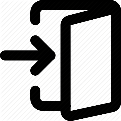 Enter, Exiting, Log Off, Log Out, Logout Icon