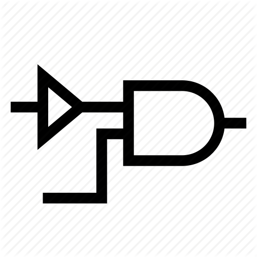 Circuit, Diagram, Flow, Logic Icon