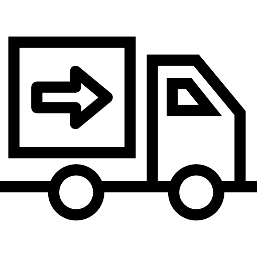 Over Wheels, Delivery, Tool, Truck, Transportation, Side View