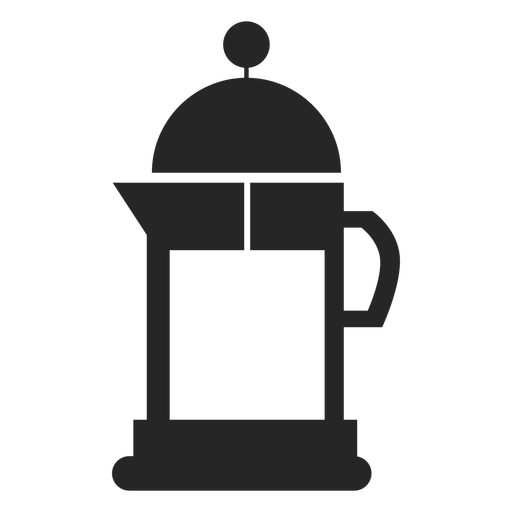 Stovetop Coffee Maker Flat Icon