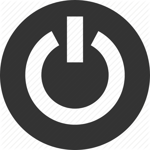 Log, Logout, Off, On, Out, Power, Sign Icon