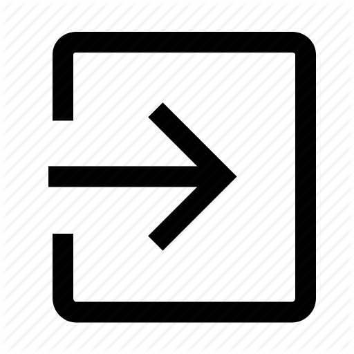 Close, Door, Emergency, Entry, Exit, Inside, Logout Icon