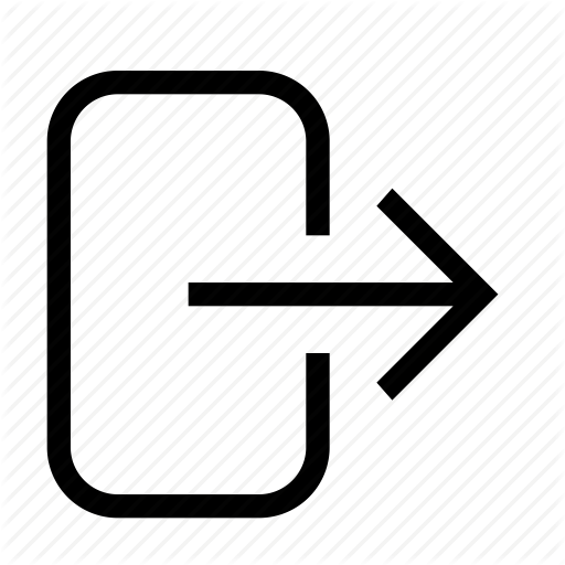 Exit, Leave, Logout Icon