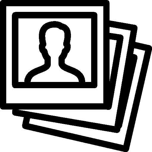 Photo Video Stack Of Photos Icon Ios Iconset