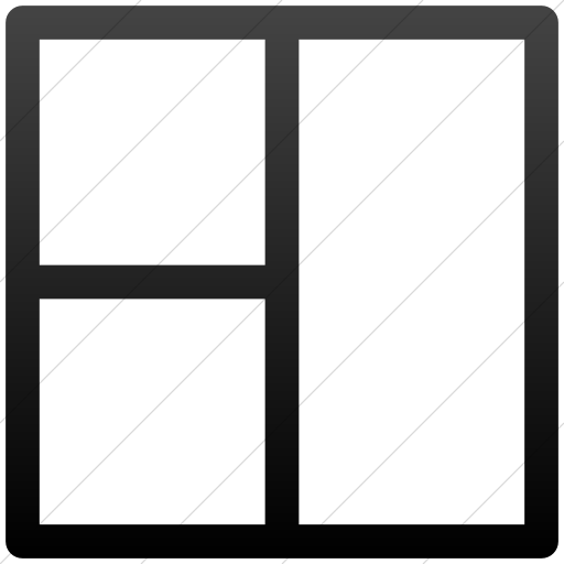 Simple Black Gradient Layouts Outline Sections Right