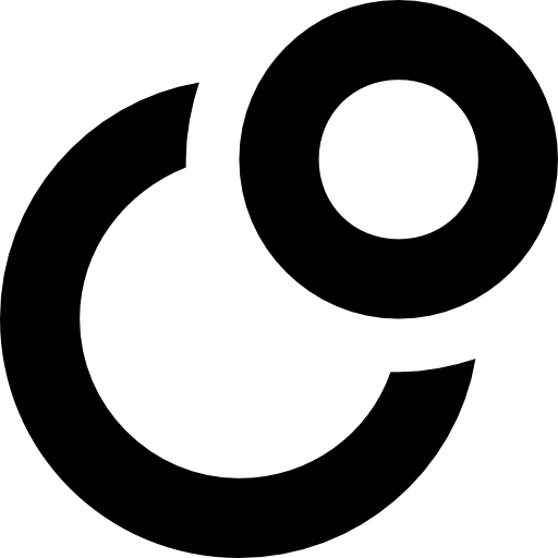 Two Circles One Inside The Other Icons Free Download