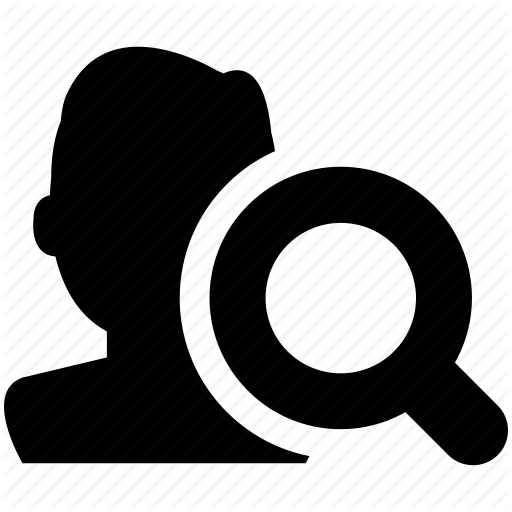 White Magnifying Glass Icon Transparent Png Clipart Free