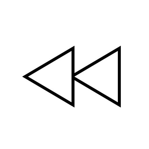 Rewind Button Arrows Free Vector Icons Designed