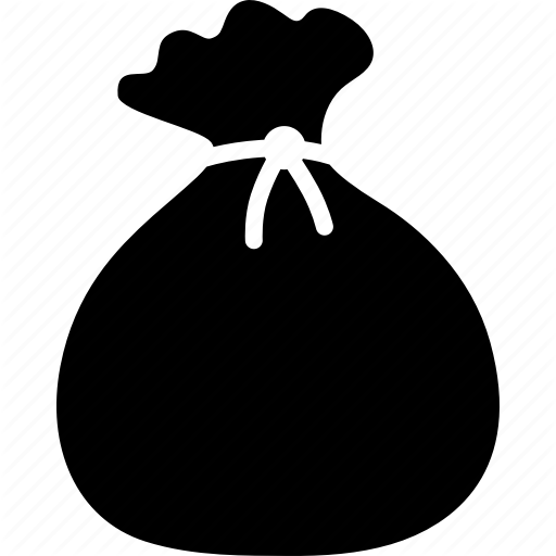 Bag, Container, Loot, Pouch, Sack, Tied, Treasure Icon