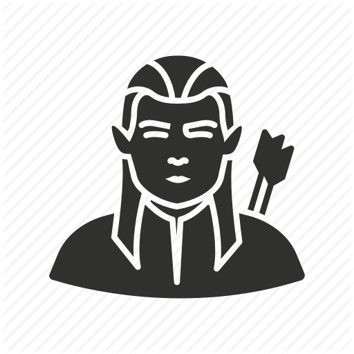 Archer, Arrow, Legolas, Lord Of The Rings Icon