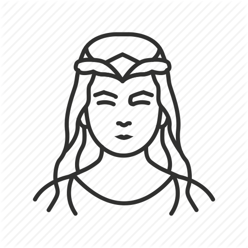 Arwen, Avatar, Elf, Girl, Lord Of The Rings, Princess Icon