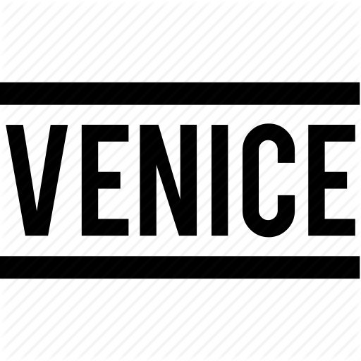 Angeles, Beach, Los, Sign, Venice Icon